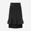 画像1: th products　TARO HORIUCHI (WOMEN'S)  Peplum Skirt / black (1)