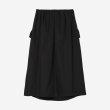 画像2: th products　TARO HORIUCHI (WOMEN'S)  Waist Gathered Skirt / black (2)