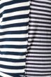 画像8: Greg Lauren SPLIT STRIPED TEE (8)