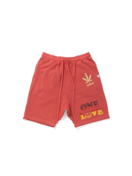 画像1: 【Perfect ribs®︎×A LOVE MOVEMENT】"ONE LOVE" Sweat Short Pants (1)