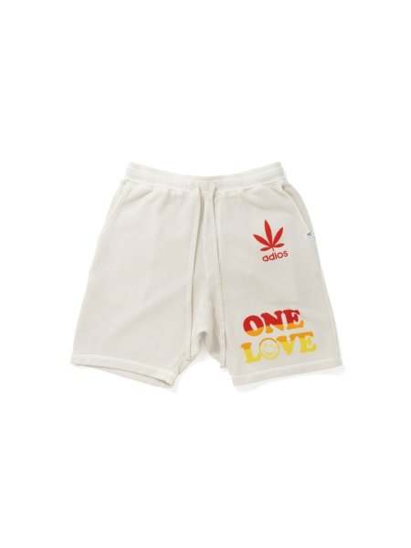 画像1: 【Perfect ribs®︎×A LOVE MOVEMENT】"ONE LOVE" Sweat Short Pants (1)