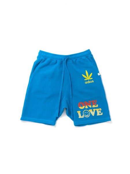 画像1: 【Perfect ribs®︎×A LOVE MOVEMENT】"ONE LOVE" Sweat Short Pants (1)