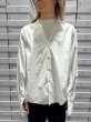 画像2: SONIA CARRASCO CUT NECK SHIRT POPELIN (2)