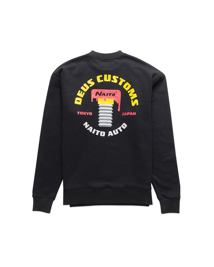 Deus Ex Machina デウスエクスマキナ Naito Box Crew Sweat スウェット 正規取扱店公式通販 沖縄セレクトショップ Wondercube