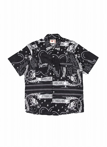 【正規取扱店販売品】Emotionally Unavailable　 エモーショナリー・アンアベイラブル　RODEO BANDANA BUTTON  UP SHIRT バンダナシャツ　ご注文確認後即日発送　/ 送料無料