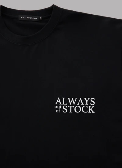 ALWAYS OUT OF STOCK オールウェイズアウトオヴストック　 NOSTALGIC L/S TEE ロングスリーブ　Tシャツ