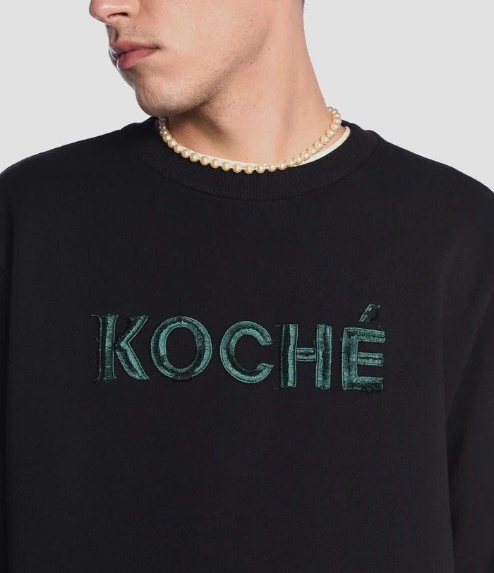 KOCHE EMBROIDERY SWEATSHIRT コシェ 刺繍スウェット 公式通販 正規