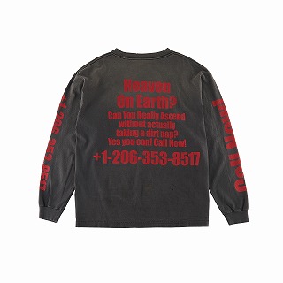 SAINT Mxxxxxx HOLLYHOOD LS TEE ロンT-