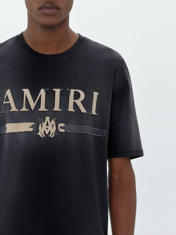 AMIRI アミリ M.A. Bar MAバー 半袖 Tシャツ ブラウン L