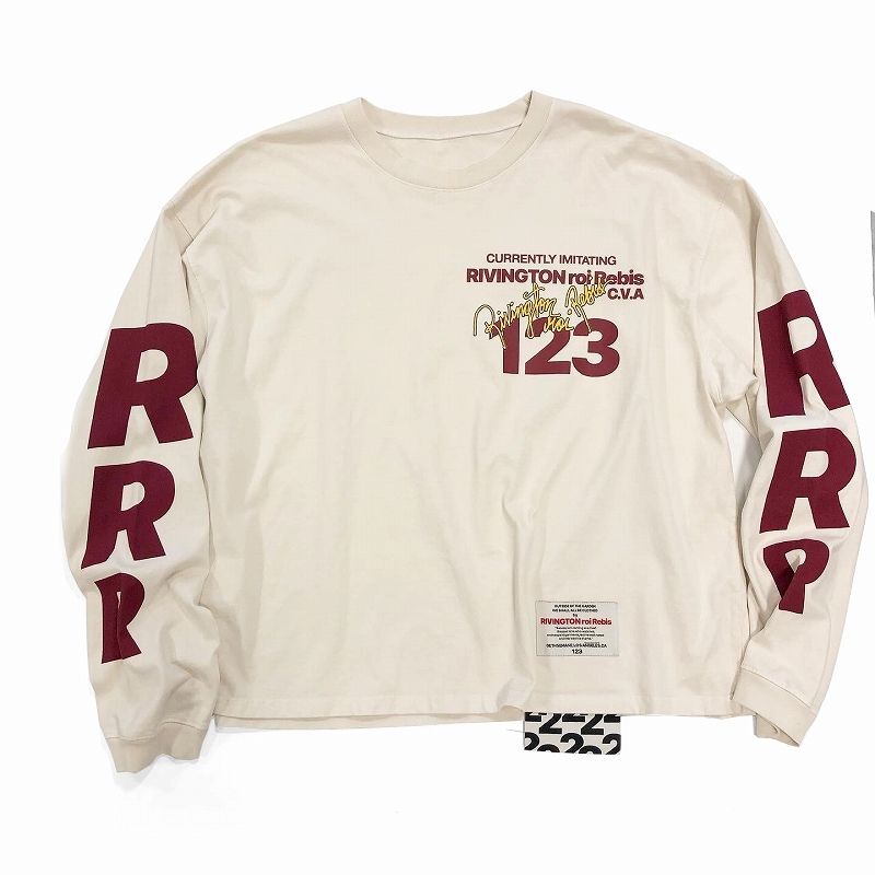 RRR123 RIVINGTON roi Rebis オーバーサイズTシャツ | www.innoveering.net