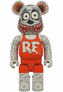 BE@RBRICK ベアブリック RAT FINK GRAY ラットフィンク グレー Ver.100