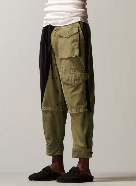 Greg Lauren グレッグローレン 　VELVET/ARMY JACKET TUX CARGO PANT　カーゴパンツ