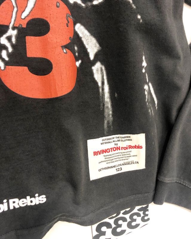 RRR123 RIVINGTON roi Rebis ロングスリーブTシャツ 正規取扱店公式