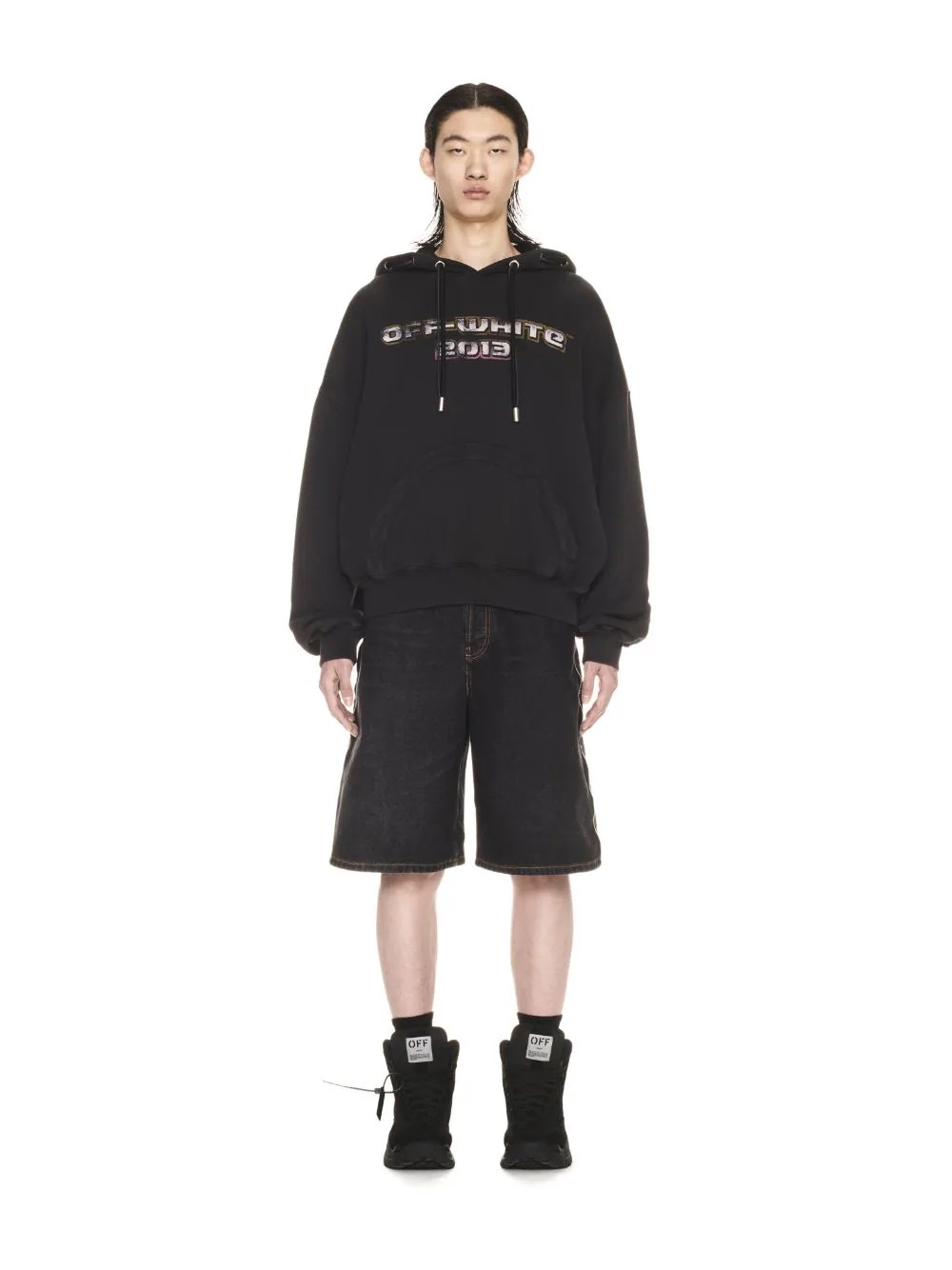 Off-White™ オフホワイト HOODIE Digit Bacchus Double String Hoo