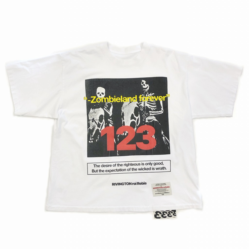 RRR123 RIVINGTON roi Rebis Tシャツ 正規取扱店公式通販 ご注文確認後