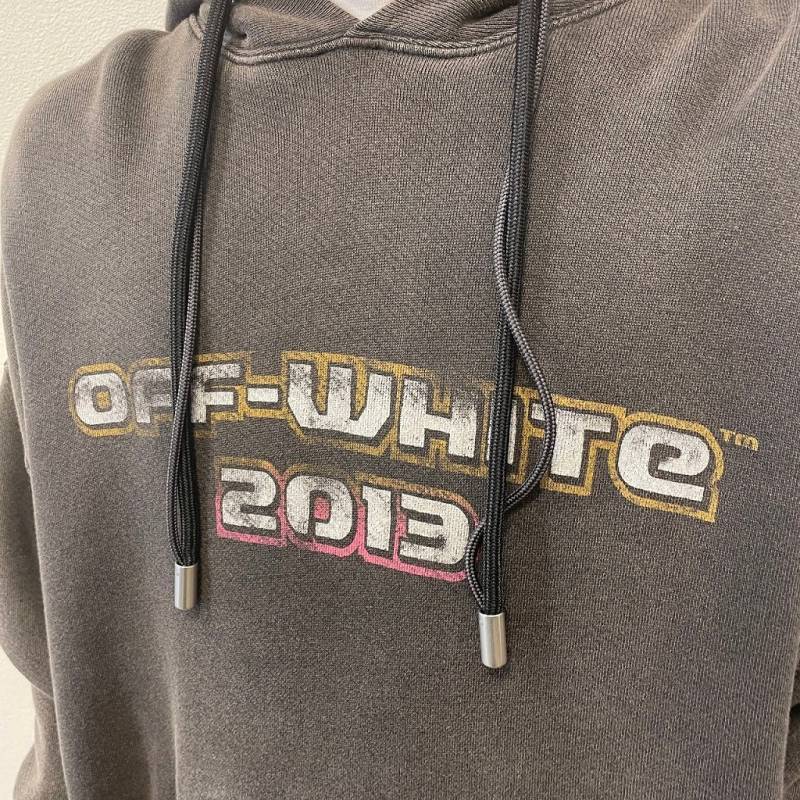 Off-White™ オフホワイト HOODIE Digit Bacchus Double String Hoo