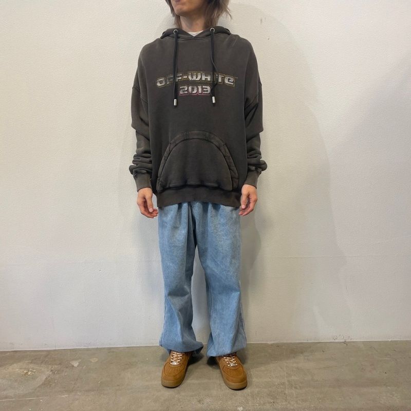 Off-White™ オフホワイト HOODIE Digit Bacchus Double String Hoo