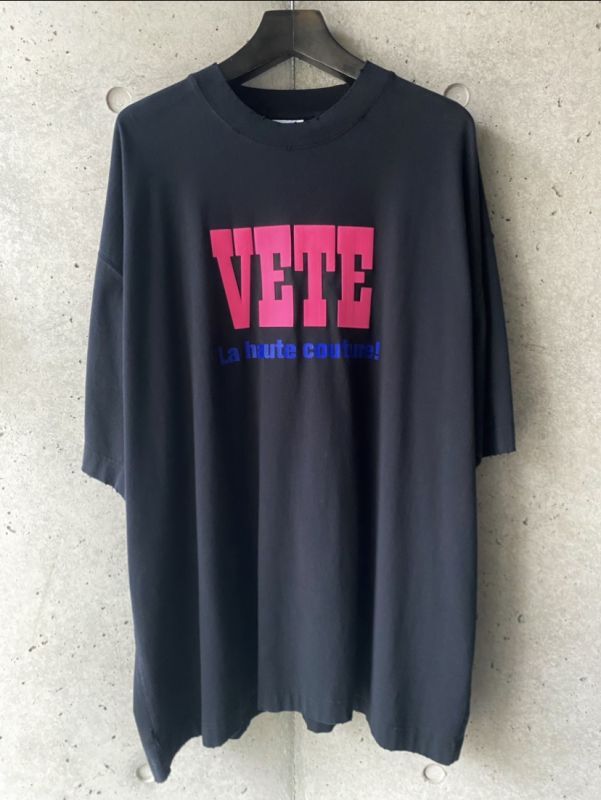 VETEMENTS ヴェトモン Tシャツ 正規取扱い店舗公式通販 ご注文