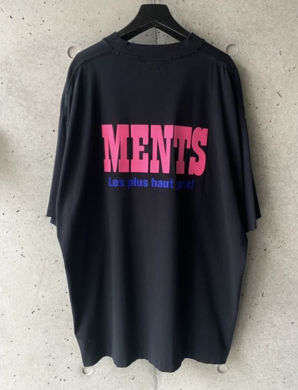 VETEMENTS ヴェトモン Tシャツ 正規取扱い店舗公式通販 ご注文